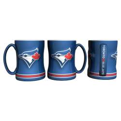 Toronto Blue Jays Coffee Mug 14oz Sculpted Relief Special Order