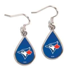 Toronto Blue Jays Earrings Tear Drop Style