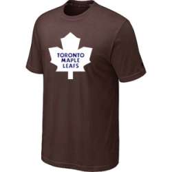 Toronto Maple Leafs Big & Tall Logo Brown T-Shirt