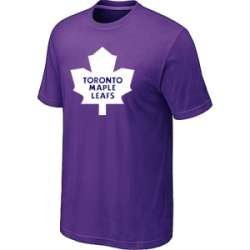 Toronto Maple Leafs Big & Tall Logo Purple T-Shirt