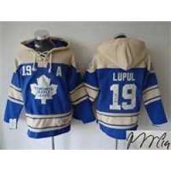 Toronto Maple Leafs #19 Joffrey Lupul Light Blue Stitched Signature Edition Hoodie