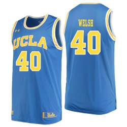 UCLA Bruins 40 Thomas Welsh Blue College Basketball Jersey Dzhi