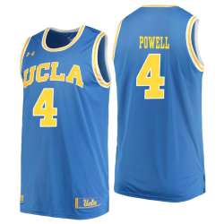 UCLA Bruins 4 Norman Powell Blue College Basketball Jersey Dzhi