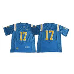 UCLA Bruins #17 Brett Hundley Blue College Football Jerseys