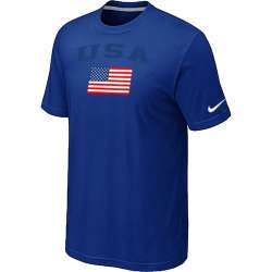 USA Olympics USA Flag Collection Locker Room T-Shirt Blue