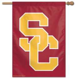 USC Trojans Banner 28x40 Vertical - Special Order