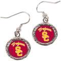 USC Trojans Earrings Round Style - Special Order