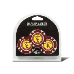 USC Trojans Golf Chip with Marker 3 Pack - Special Order