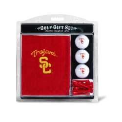 USC Trojans Golf Gift Set with Embroidered Towel