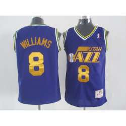 Utah Jazz #8 Williams purple Jerseys