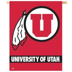 Utah Utes Banner Vertical