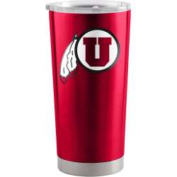Utah Utes Travel Tumbler 20oz Ultra Red - Special Order