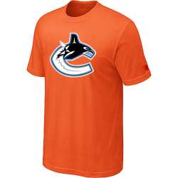 Vancouver Canucks Orange Big & Tall Logo T-Shirt