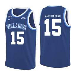 Villanova Wildcats 15 Ryan Arcidiacono Blue College Basketball Jersey Dzhi
