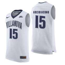 Villanova Wildcats 15 Ryan Arcidiacono White College Basketball Elite Jersey Dzhi