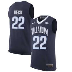 Villanova Wildcats 22 Peyton Heck Navy College Basketball Elite Jersey Dzhi