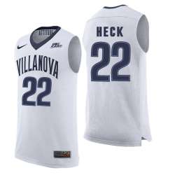 Villanova Wildcats 22 Peyton Heck White College Basketball Elite Jersey Dzhi