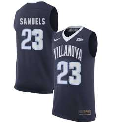 Villanova Wildcats 23 Jermaine Samuels Navy College Basketball Elite Jersey Dzhi