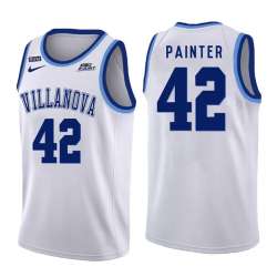 Villanova Wildcats 42 Dylan Painter White College Basketball Jersey Dzhi