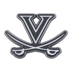 Virginia Cavaliers Auto Emblem Premium Metal Chrome Special Order
