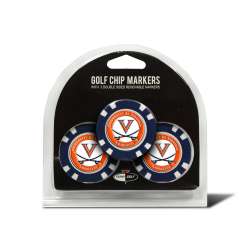 Virginia Cavaliers Golf Chip with Marker 3 Pack