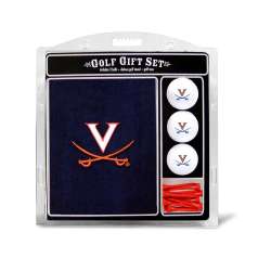 Virginia Cavaliers Golf Gift Set with Embroidered Towel - Special Order