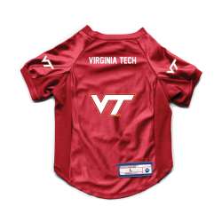 Virginia Tech Hokies Pet Jersey Stretch Size L - Special Order