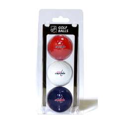 Washington Capitals 3 Pack of Golf Balls