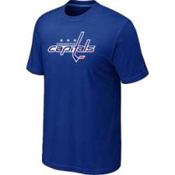 Washington Capitals Big & Tall Logo Blue T-Shirt