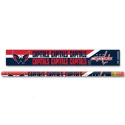Washington Capitals Pencil 6 Pack - Special Order