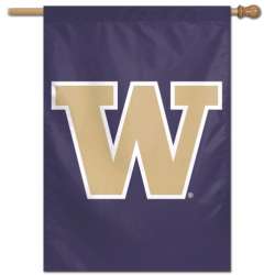 Washington Huskies Banner 28x40 Vertical