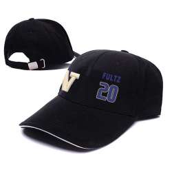 Washington Huskies #20 Markelle Fultz Black College Basketball Adjustable Peaked Hat