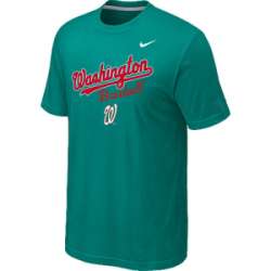 Washington Nationals 2014 Home Practice T-Shirt - Green