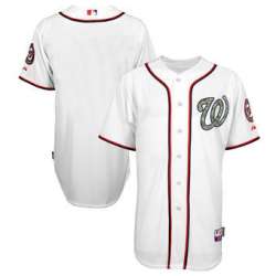 Washington Nationals Blank White Camo Cool Base Stitched Baseball Jersey Jiasu