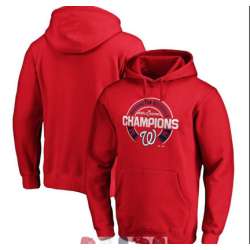 Washington Nationals Majestic 2019 World Series Champions Pullover Hoodie Red