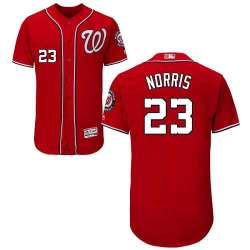 Washington Nationals #23 Derek Norris Red Flexbase Stitched Jersey DingZhi