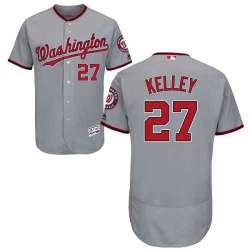 Washington Nationals #27 Shawn Kelley Gray Flexbase Stitched Jersey DingZhi