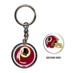 Washington Redskins Key Ring Spinner Style - Special Order