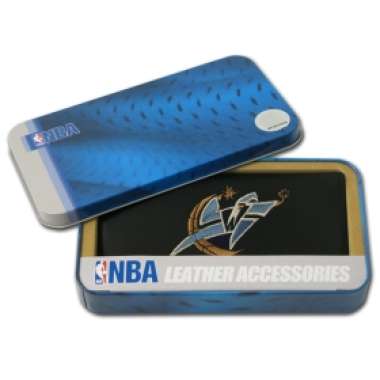 Washington Wizards Checkbook Cover Embroidered Leather CO