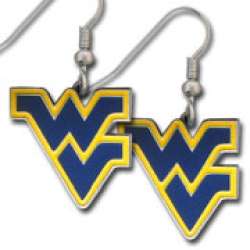 West Virginia Mountaineers Dangle Earrings - Special Order