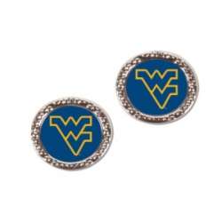 West Virginia Mountaineers Earrings Post Style