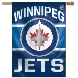 Winnipeg Jets Banner 28x40 Vertical