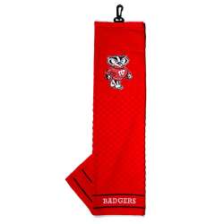 Wisconsin Badgers 16x22 Embroidered Golf Towel - Special Order
