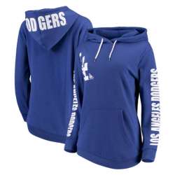 Women Los Angeles Dodgers G III 4Her by Carl Banks 12th Inning Pullover Hoodie Royal