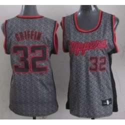 Womens Los Angeles Clippers #32 Blake Griffin 2012 Static Fashion Jerseys