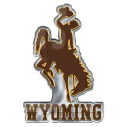 Wyoming Cowboys Auto Emblem Color Alternate Logo - Special Order