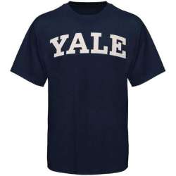 Yale Bulldogs Arch WEM T-Shirt - Navy Blue