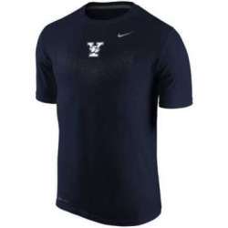 Yale Bulldogs Nike Sideline Dri-FIT Legend Performance WEM T-Shirt - Navy Blue