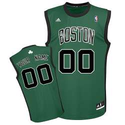 Youth Boston Celtics Customized green black number Jerseys