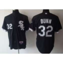 Youth Chicago White Sox #32 Dunn Black Jerseys